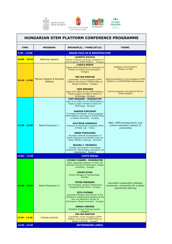 Conference programme