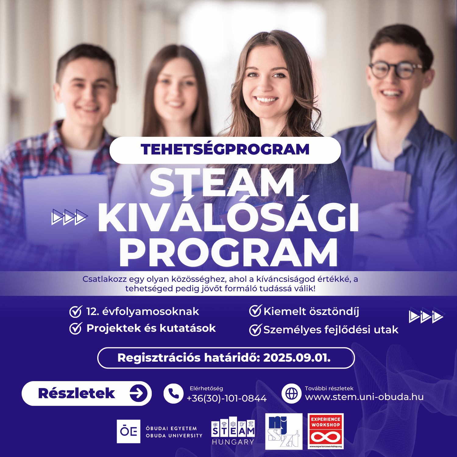 STEAM Kiválósági Program plakát